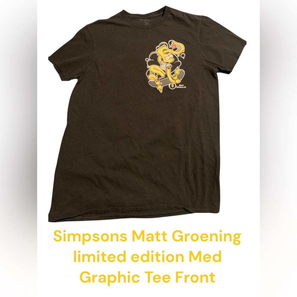 Limited edition Simpsons collab Freeze Short Sleeve Tee with Graphic